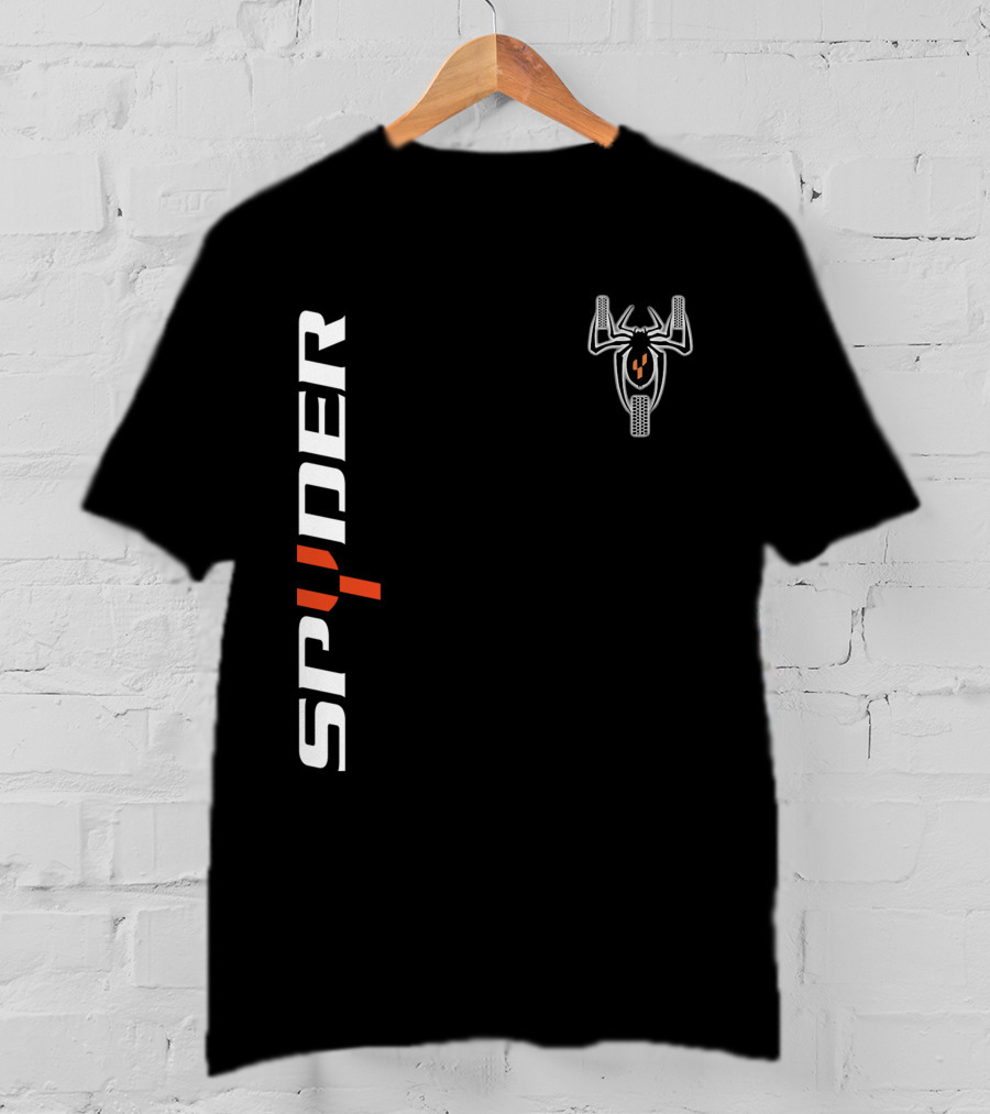 Spyder Logo With Stylized Spider T-Shirt