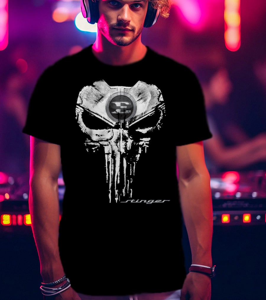 Stinger Skull Emblem T-Shirt