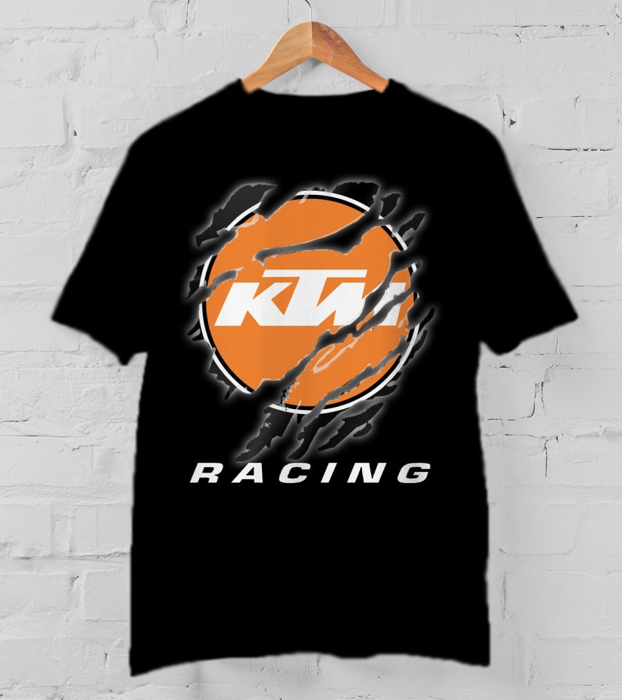 Ktm Racing 05 Shredded Orange T-Shirt
