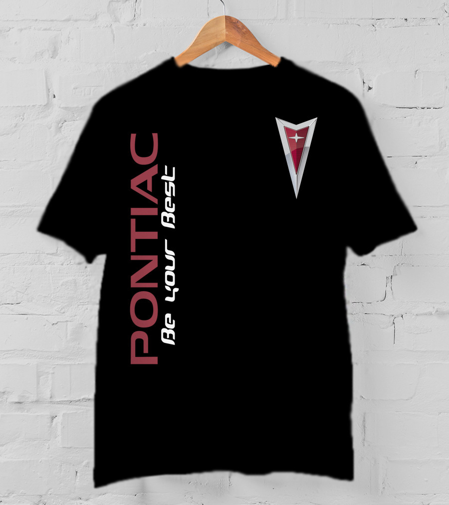Pontiac Be Your Best Arrowhead Badge T-Shirt