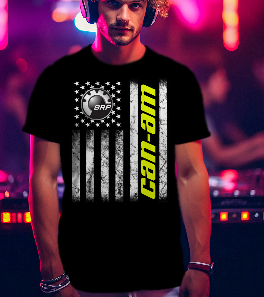 BRP Can-Am Flag T-Shirt