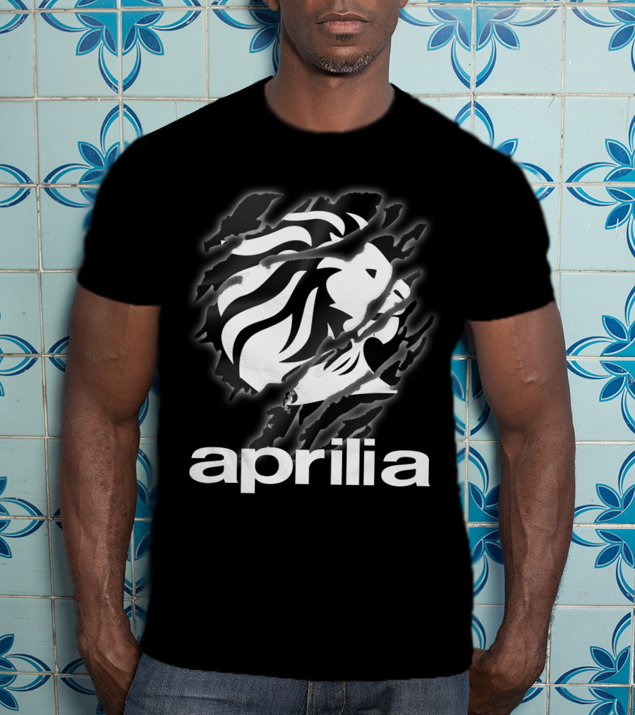 Aprilia 07 Lion Scratch T-Shirt