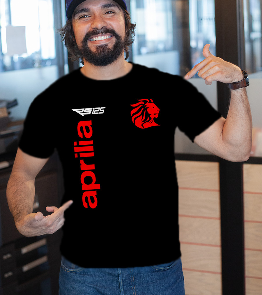 Aprilia Rs125 Red Lion T-Shirt