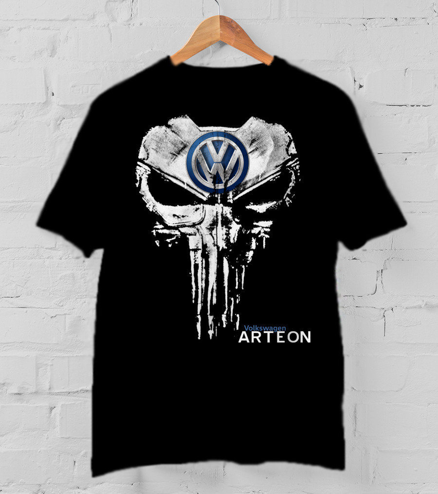 Volkswagen Arteon Skull Logo Fusion T-Shirt
