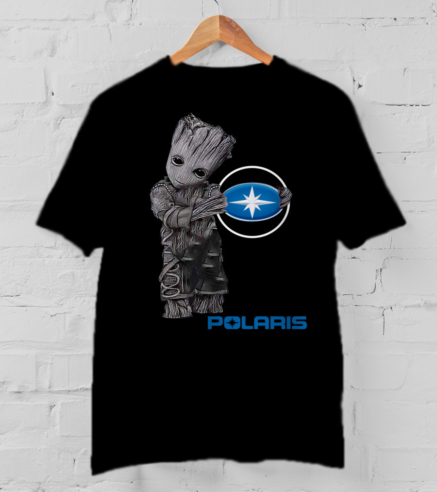 Polaris Cute Character Holding T-Shirt