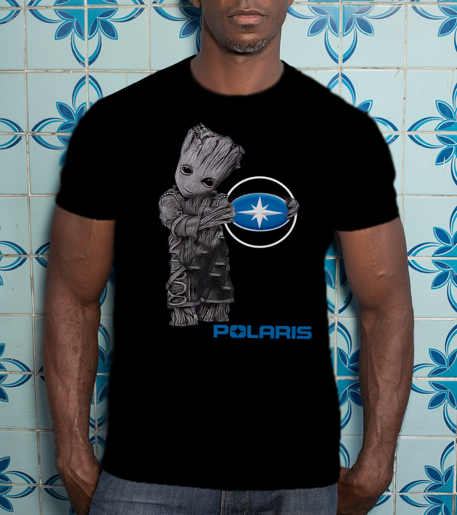 Polaris Cute Character Holding T-Shirt