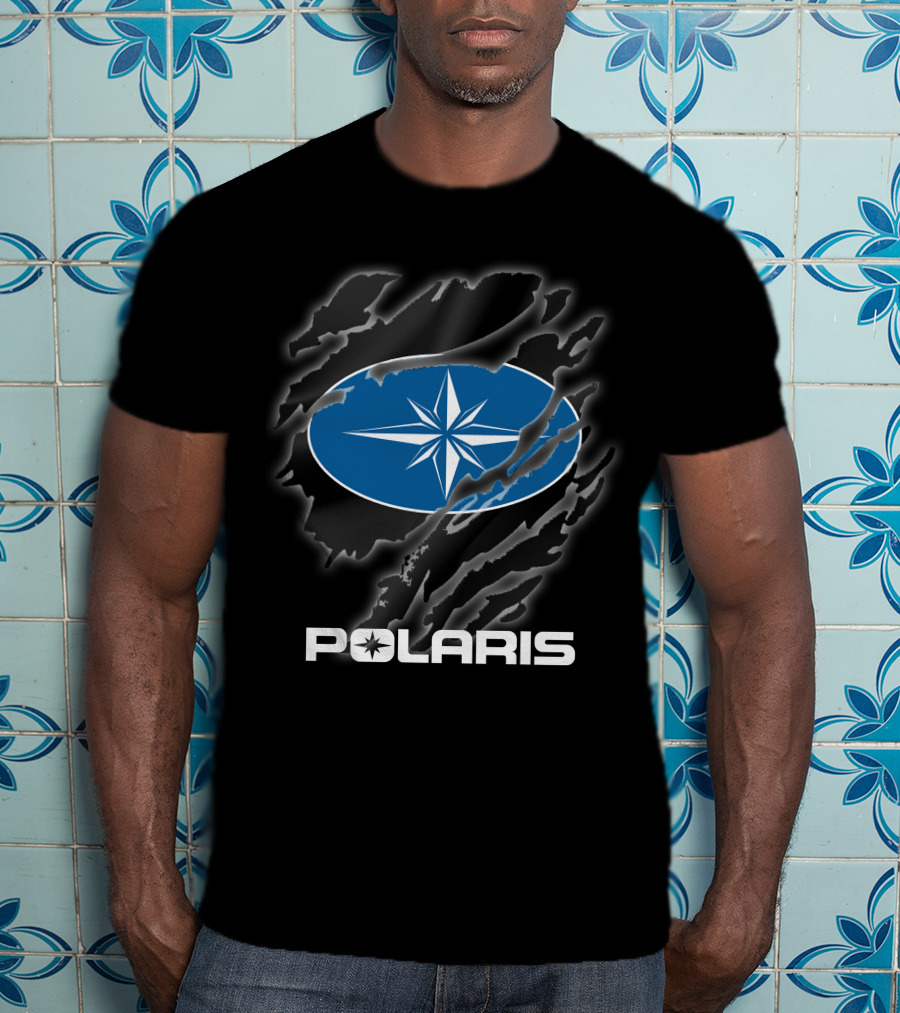 Polaris Blue Starburst Claw Marks T-Shirt