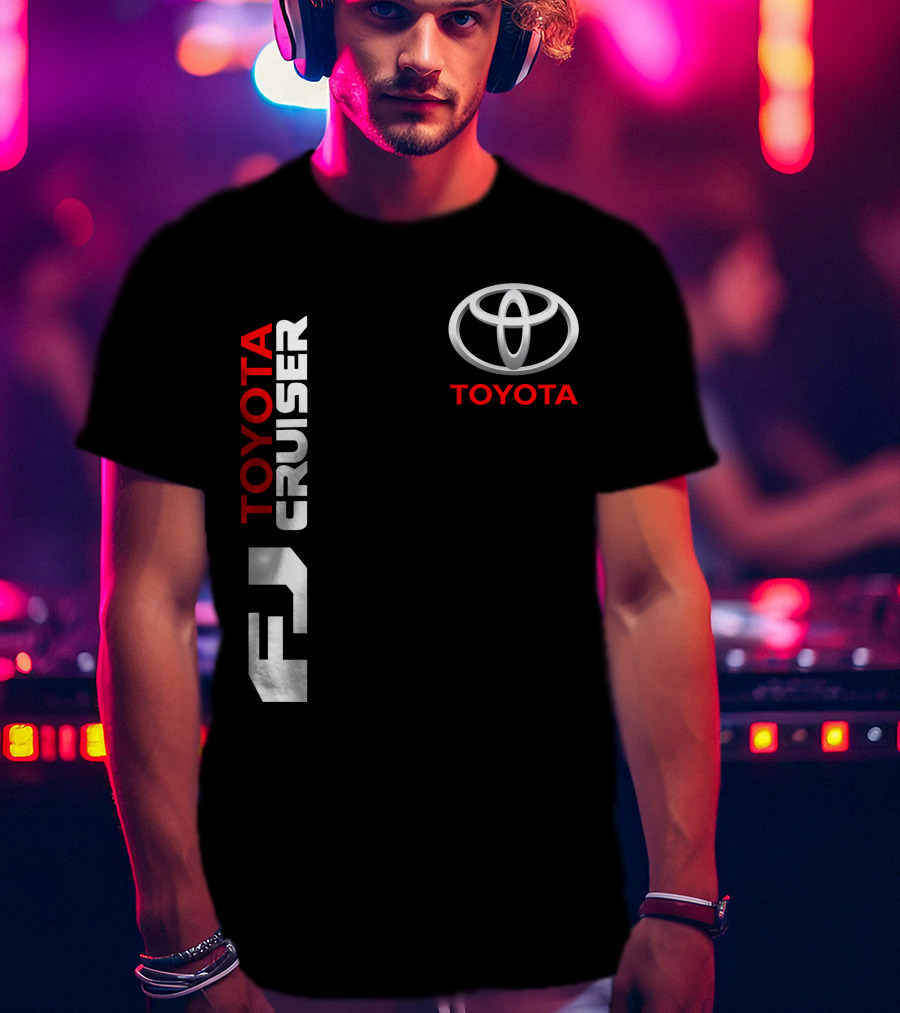 Toyota Fj Cruiser 10 Logo And Branding T-Shirt