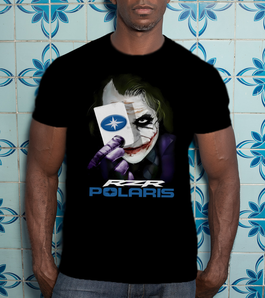 Rzr Joker Polaris Playing Card T-Shirt
