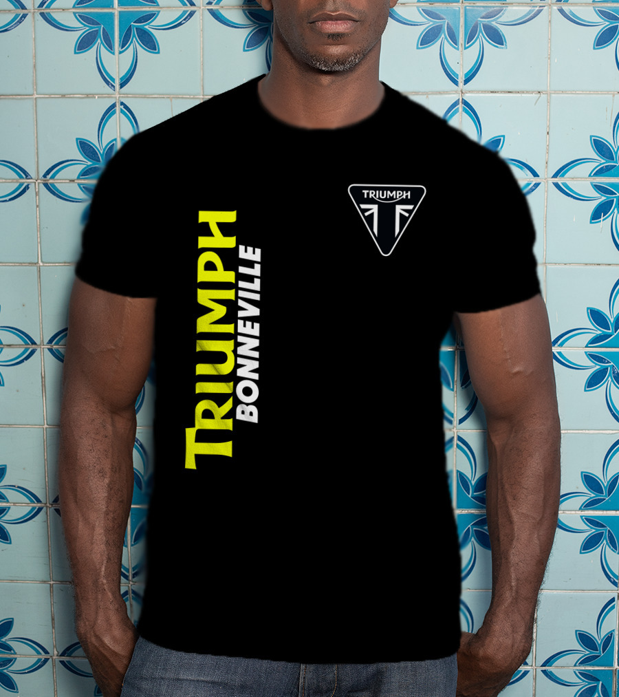 Triumph Bonneville Logo Triumph Triangular T-Shirt