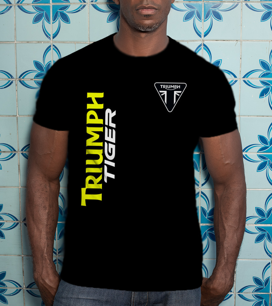 Triumph Tiger British Motorcycle T-Shirt