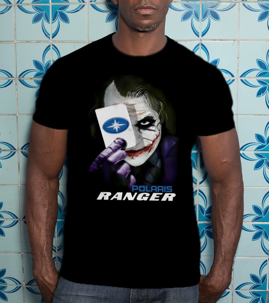 Polaris Ranger Joker Card Face T-Shirt