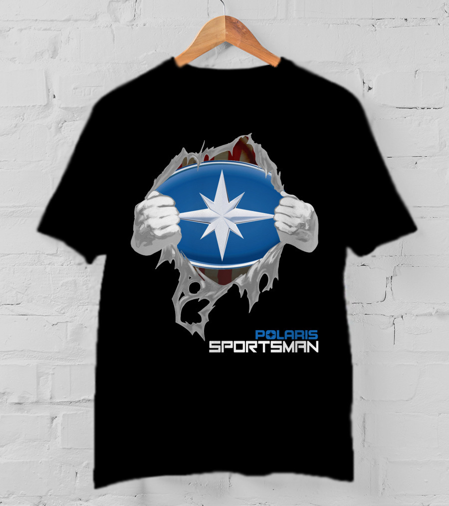 Polaris Sportsman Star Emblem Exposed T-Shirt