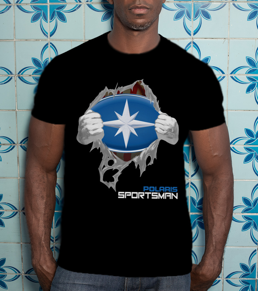 Polaris Sportsman Star Emblem Exposed T-Shirt