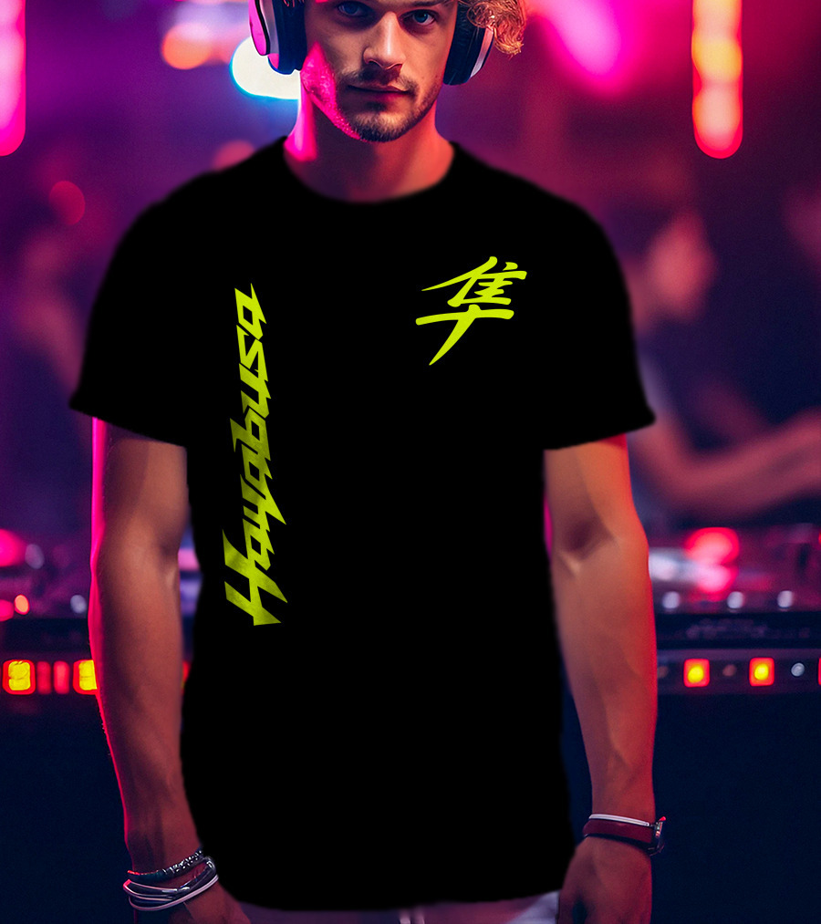 Hayabusa Kanji Vertical Style T-Shirt