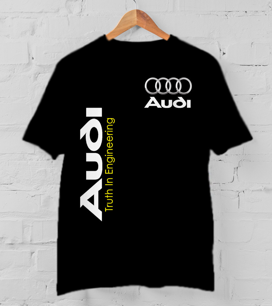 Audi Truth In Engineering Logo Rings T-Shirt