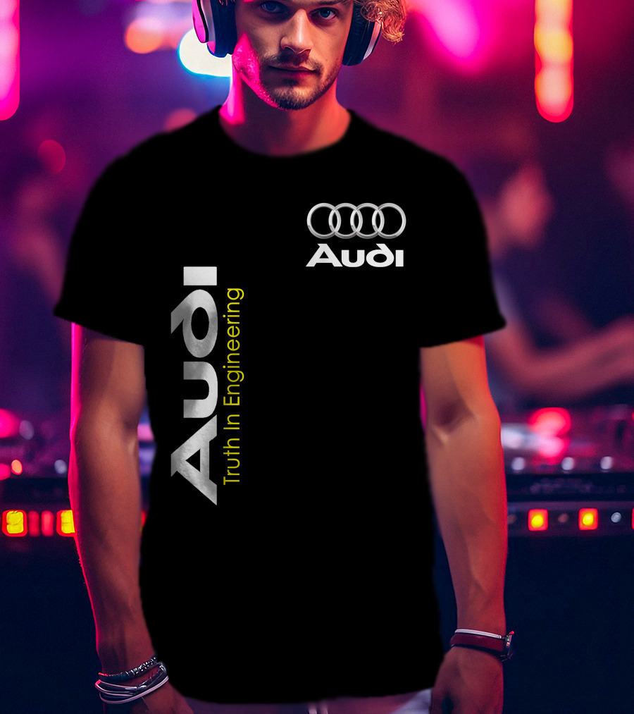 Audi Truth In Engineering Logo Rings T-Shirt