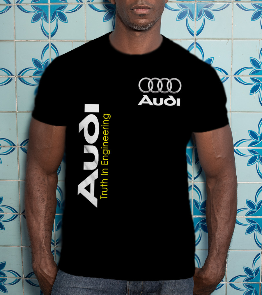 Audi Truth In Engineering Logo Rings T-Shirt
