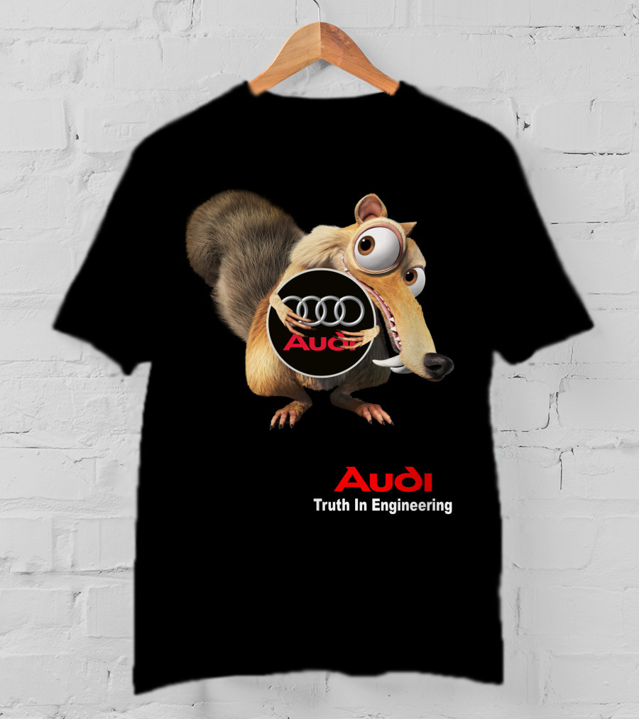 Audi Truth In Engineering Ice Age Scrat Crossover T-Shirt