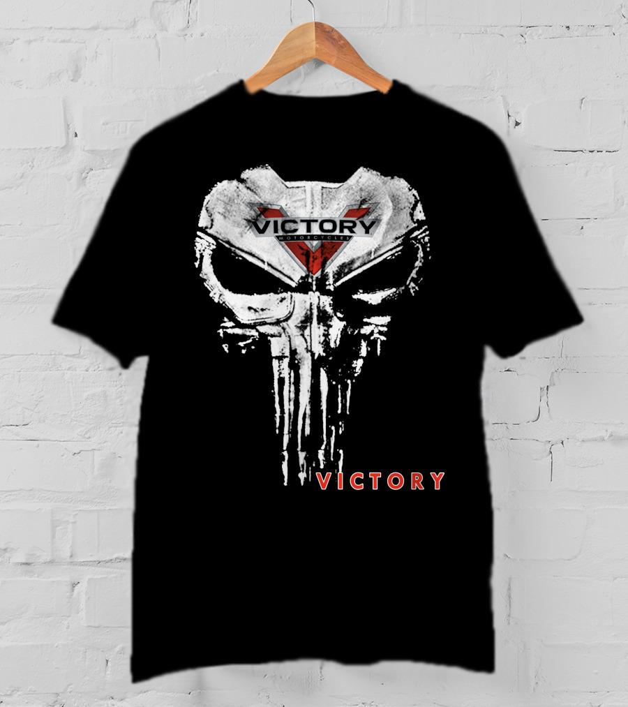 Victory Motorcycles Skull Logo Victory T-Shirt