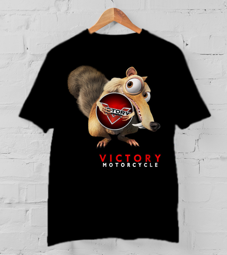 Victory Motorcycle Ice Age Scrat T-Shirt