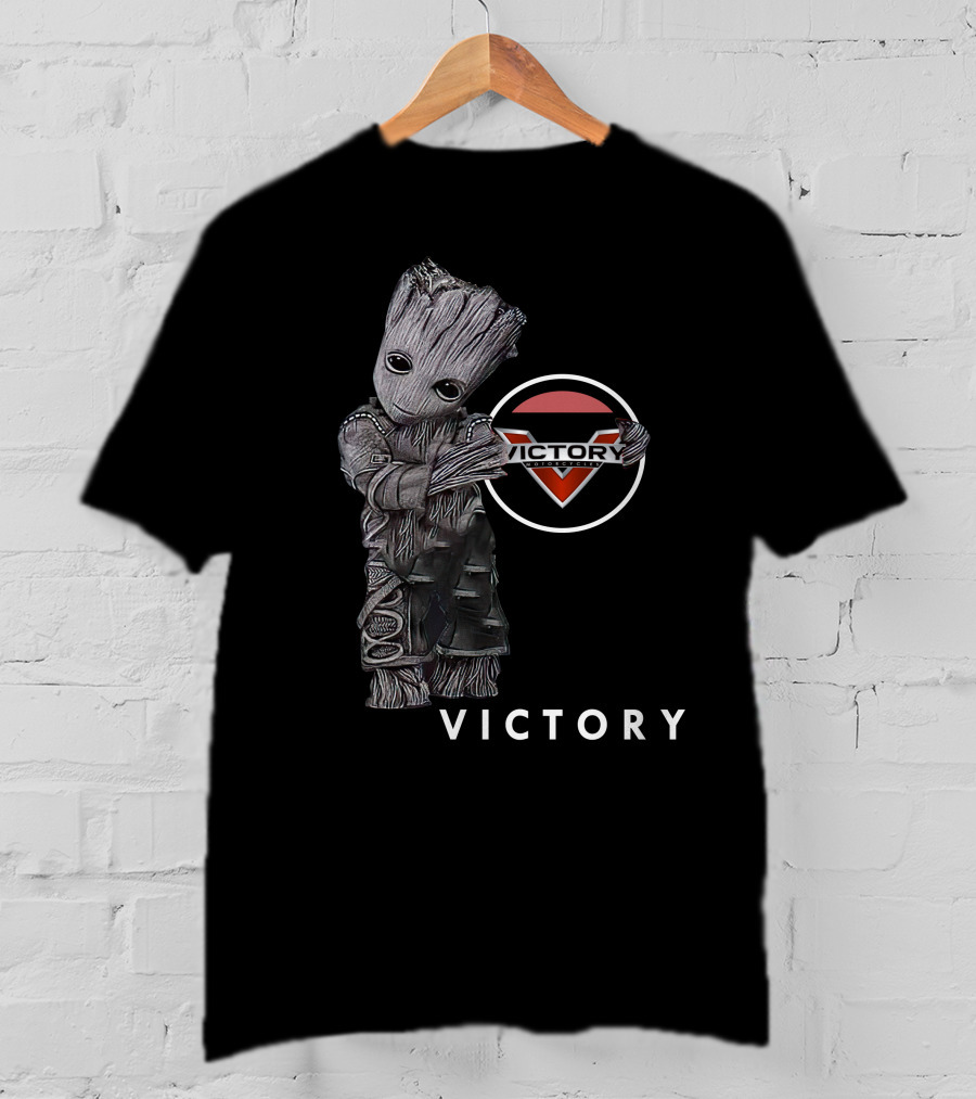Victory Baby Groot Superhero Guardian T-Shirt