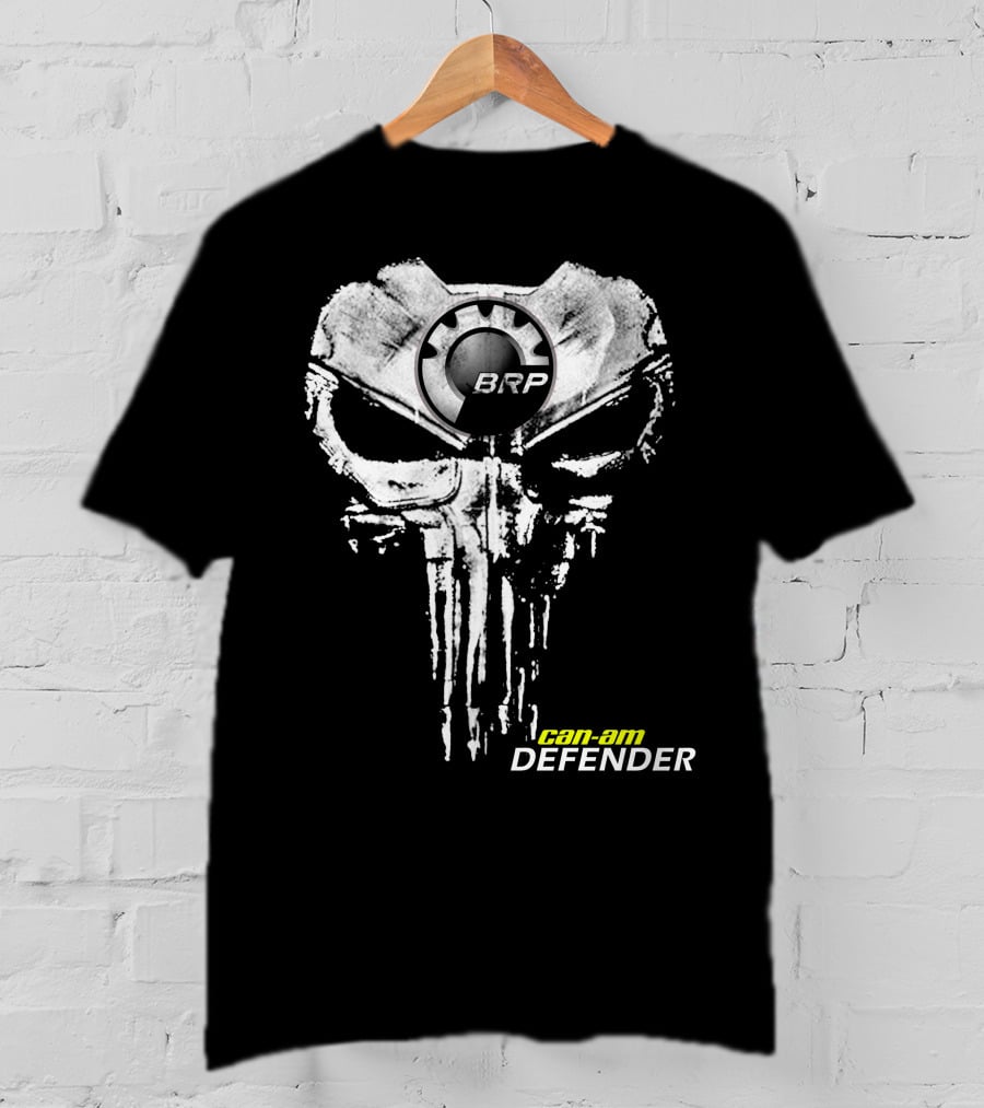 Brp Can-Am Defender Punisher Style T-Shirt