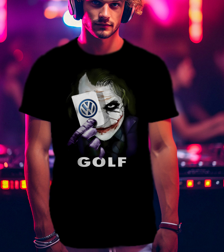 Volkswagen Golf 06 Joker Card T-Shirt