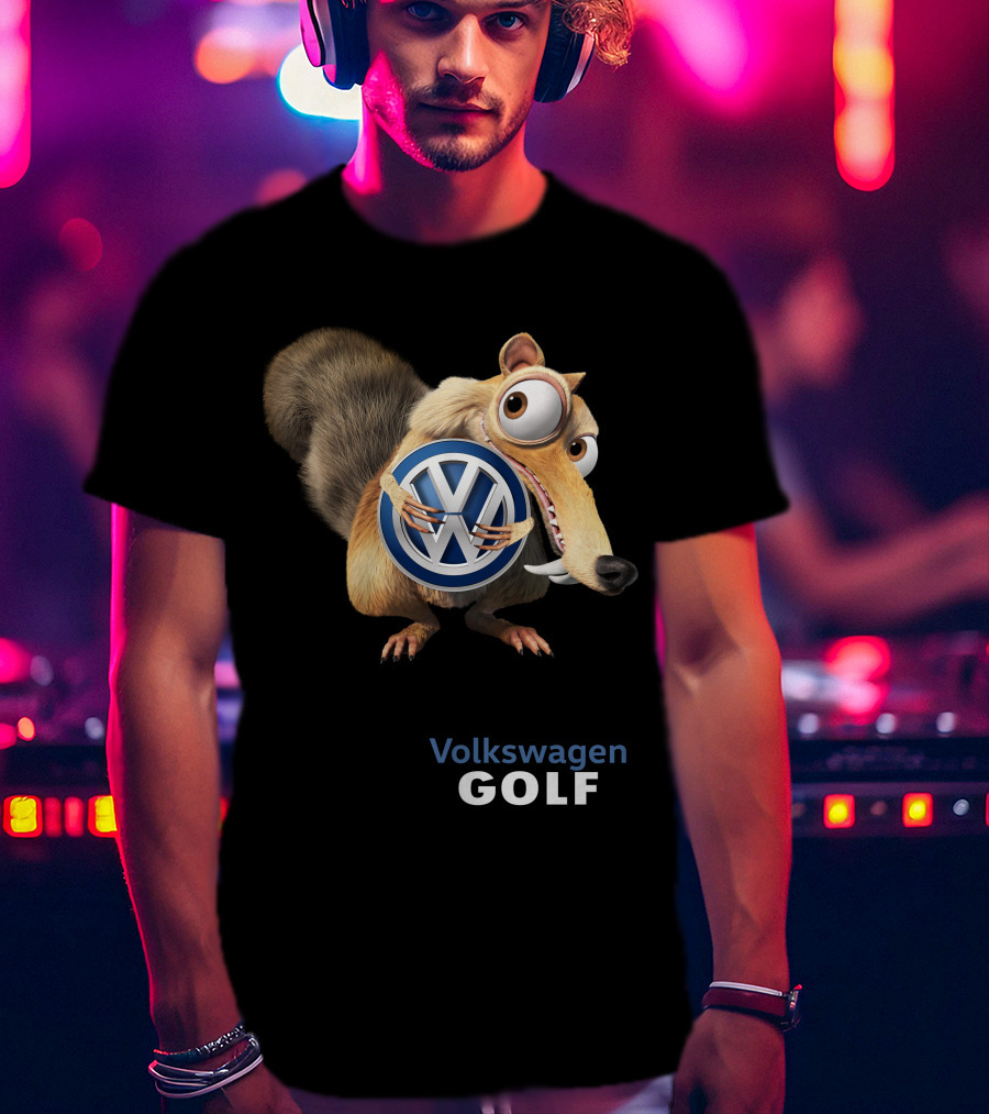 Volkswagen Golf 11 Scrat Holding T-Shirt