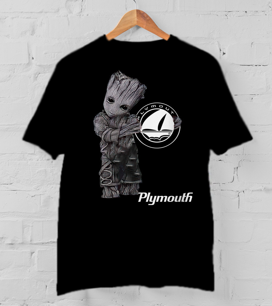 Plymouth Groot With Sailboat T-Shirt