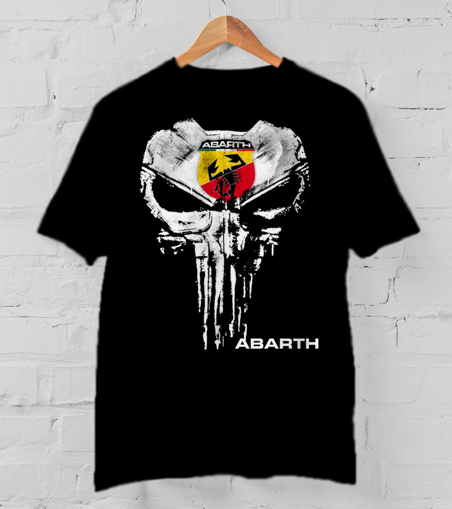 Abarth Punisher Skull T-Shirt