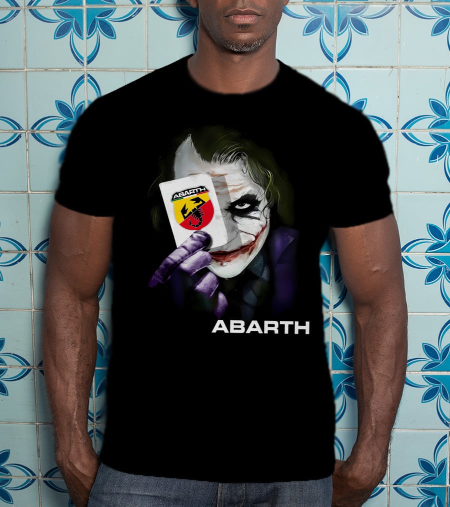 Abarth Joker Playing Card T-Shirt