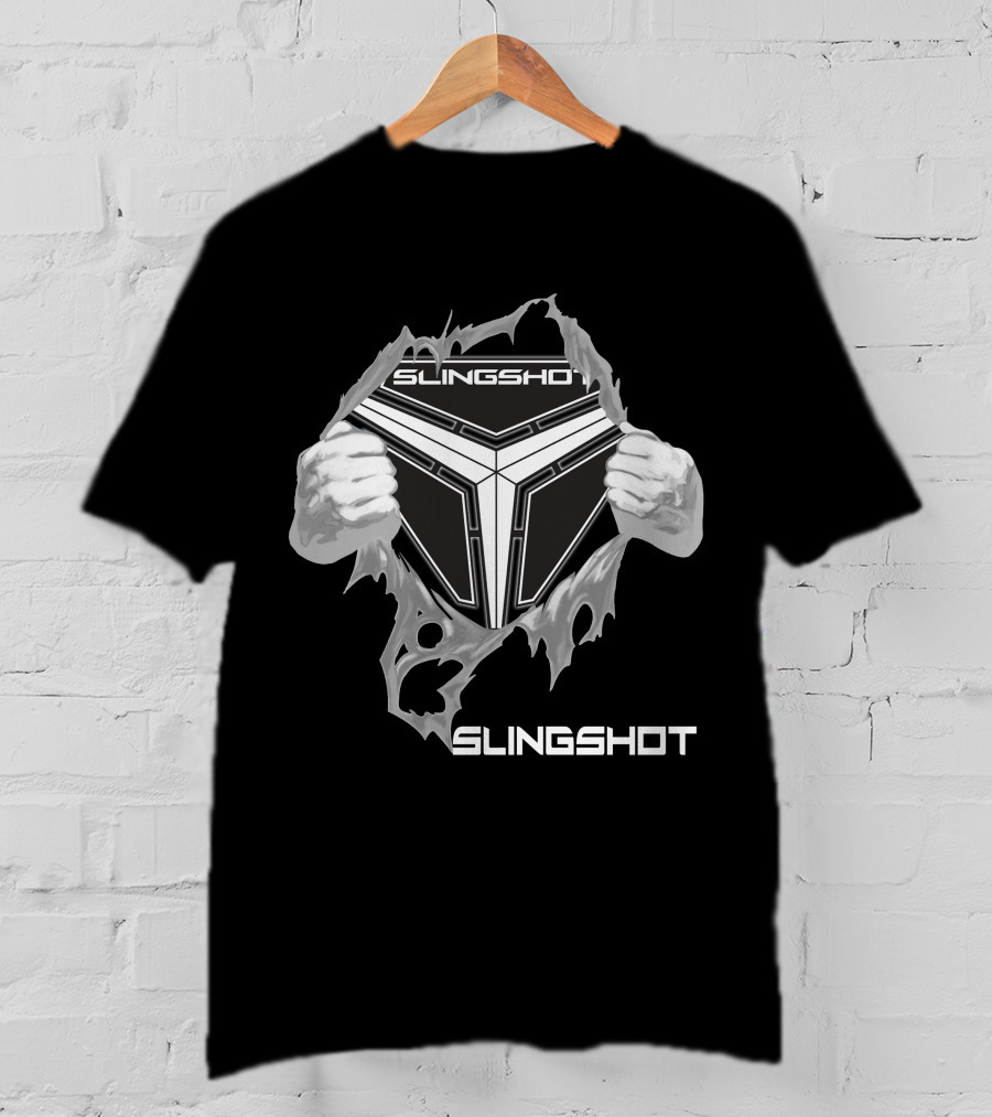 Slingshot 09 Ripped Design Hands Tearing T-Shirt