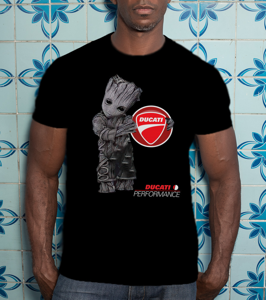 Ducati Performance Groot Holding Red Ducati T-Shirt