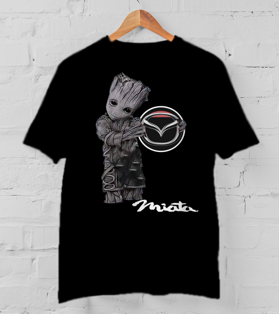 Miata 08 Groot Holding Mazda T-Shirt