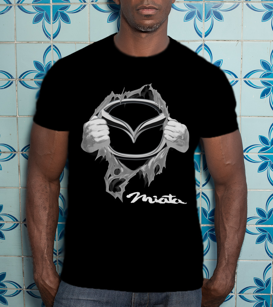 Mazda Miata Logo Hands T-Shirt