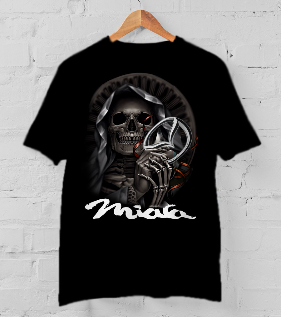 Miata Grim Reaper Skull T-Shirt