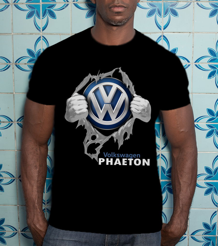 Volkswagen Phaeton 08 Logo Tear T-Shirt