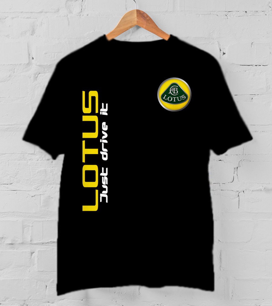 Lotus Just Drive It Logo Badge T-Shirt