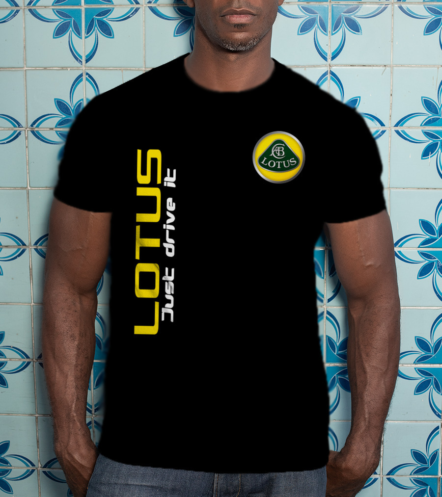 Lotus Just Drive It Logo Badge T-Shirt
