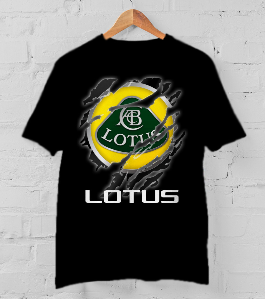Lotus Abc Emblem Ripped Claw T-Shirt