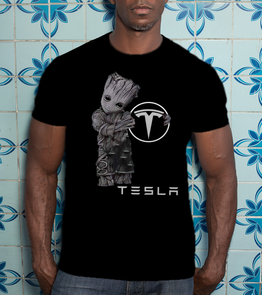 Groot Holding Tesla T-Shirt