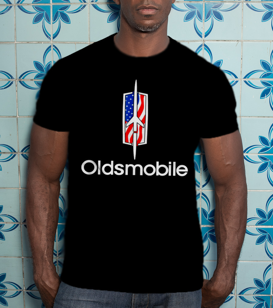 Oldsmobile American Flag T-Shirt