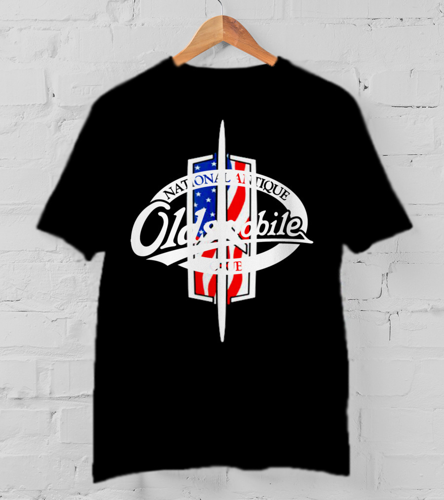 Oldsmobile National Antique Club American Flag T-Shirt