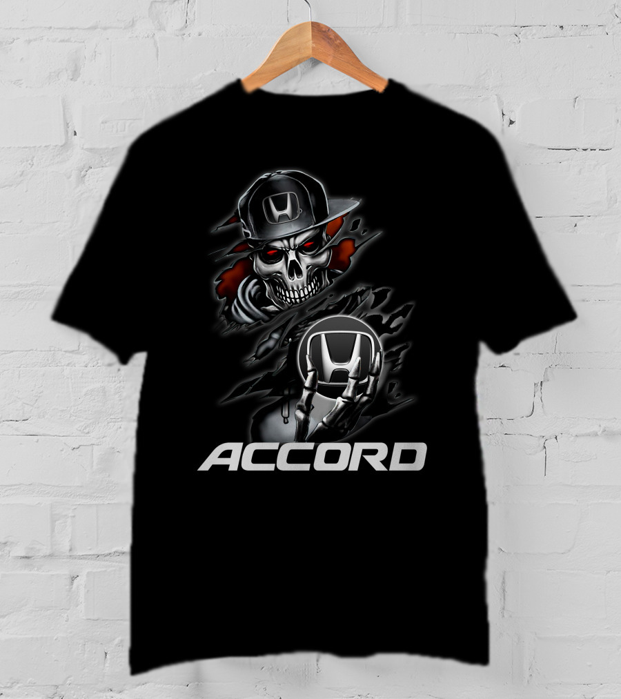 Honda Accord Skull T-Shirt
