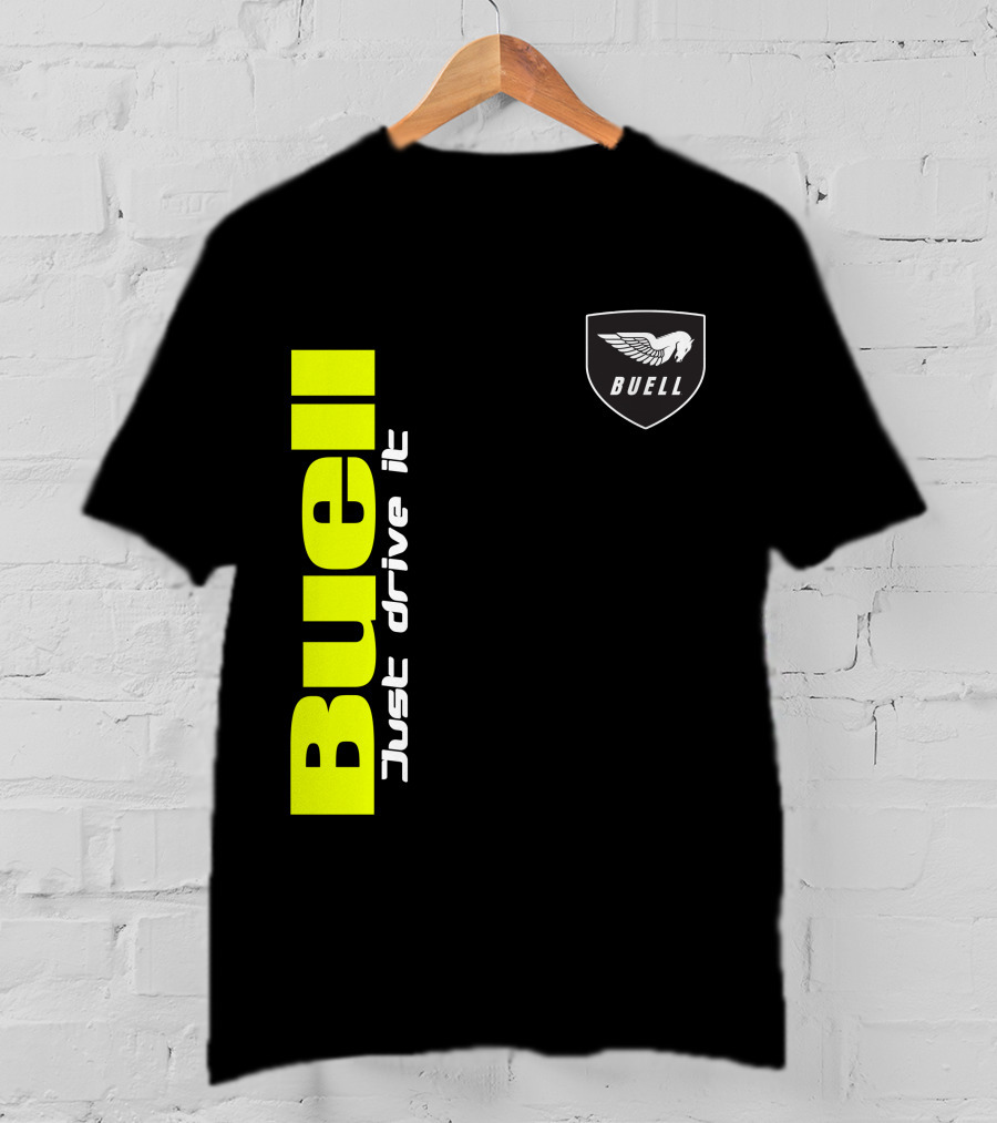 Buell Just Drive It Wing T-Shirt