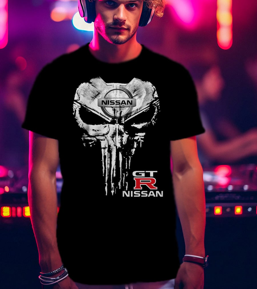 Nissan Gt-R Skull T-Shirt
