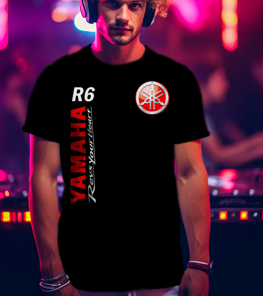 Yamaha R6 Revs Your Heart T-Shirt