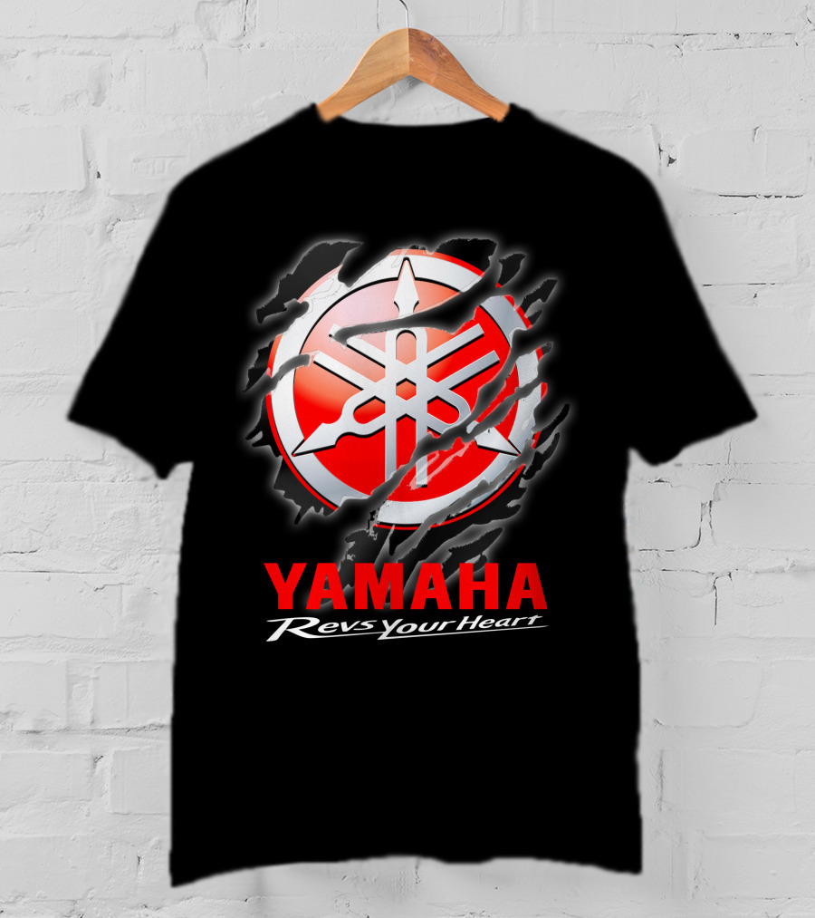 Yamaha Revs Your Heart 04 Red T-Shirt