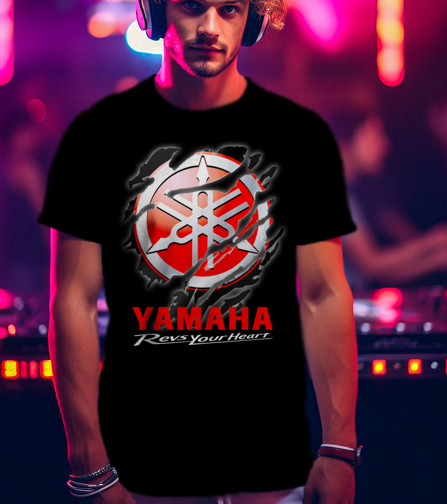 Yamaha Revs Your Heart 04 Red T-Shirt